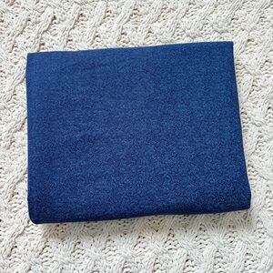 Cotton Sewing Fabric - Beautiful subtle blue leaf pattern